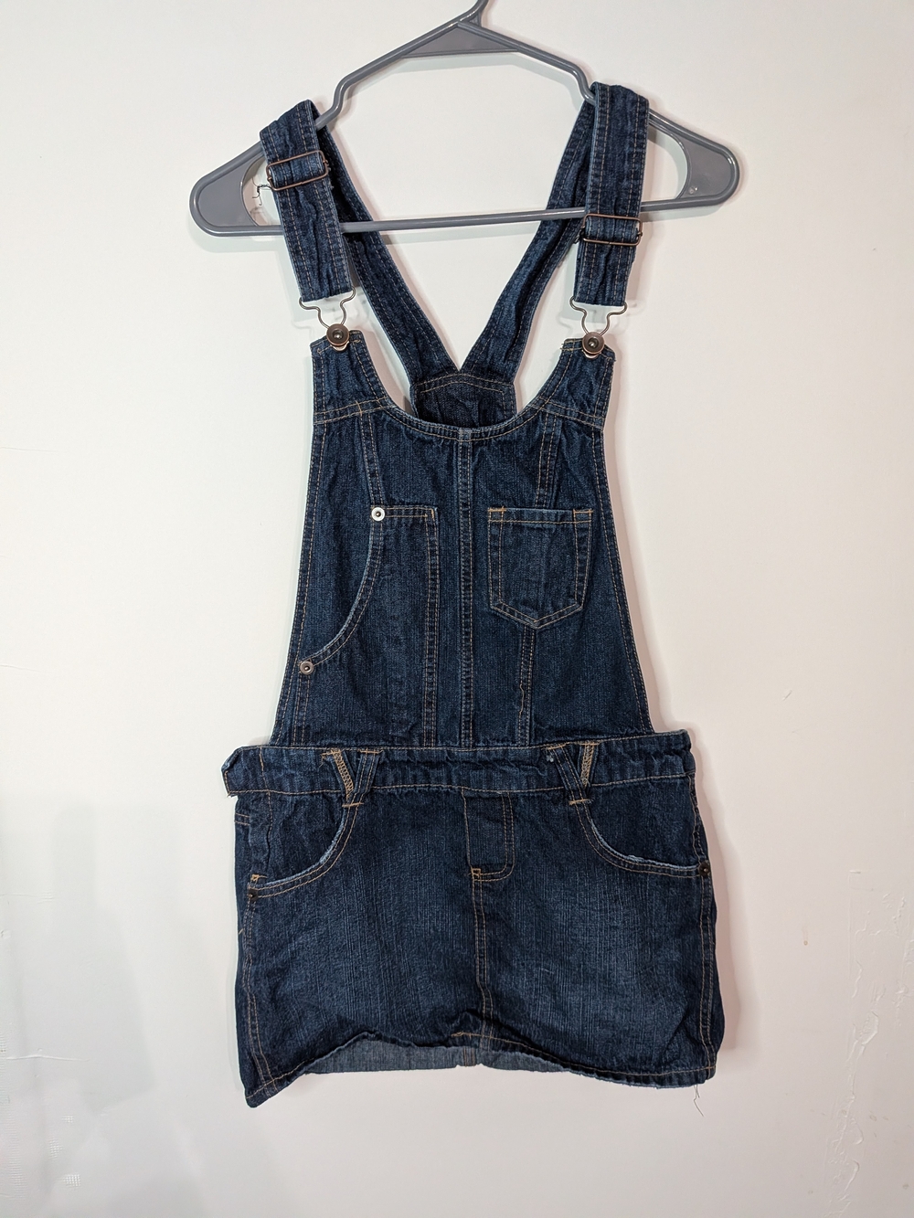 Vintage No Boundaries Denim Overall Dress